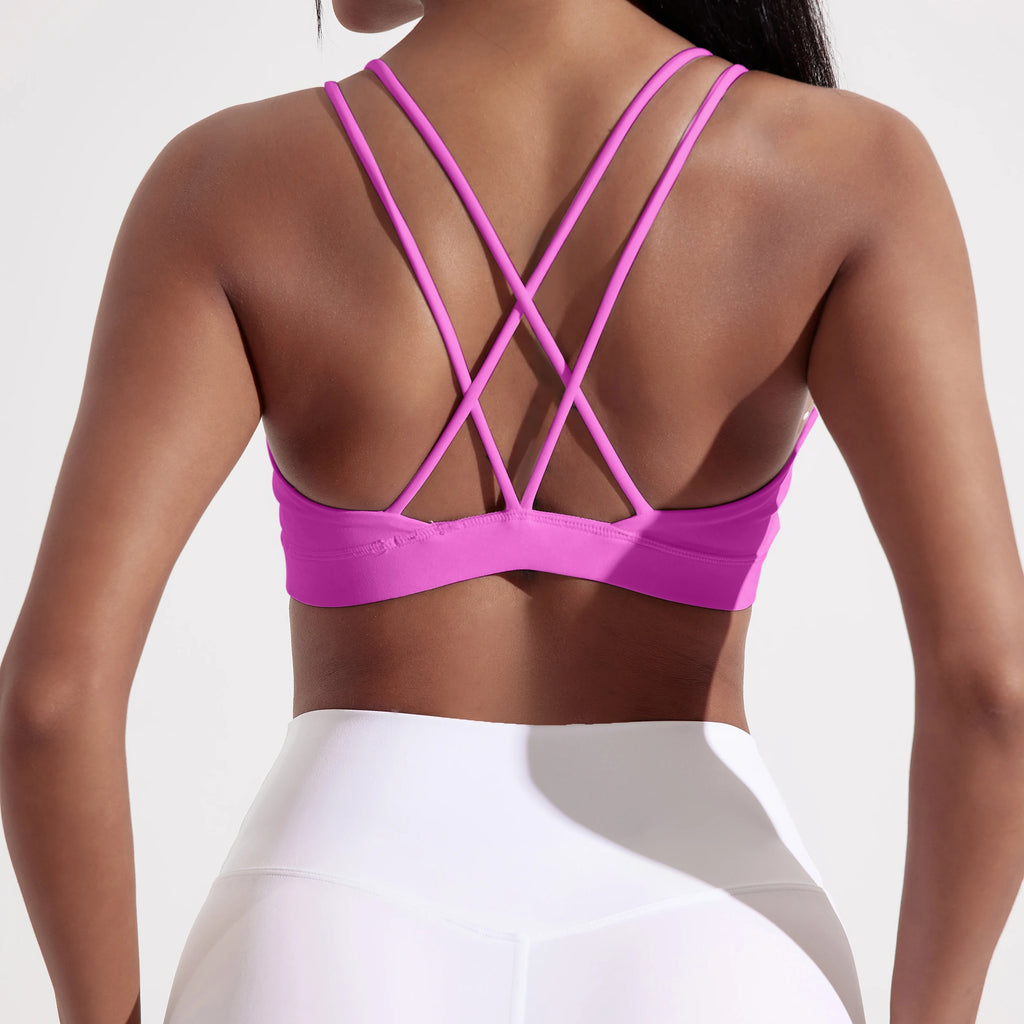 Brassière dos croisé